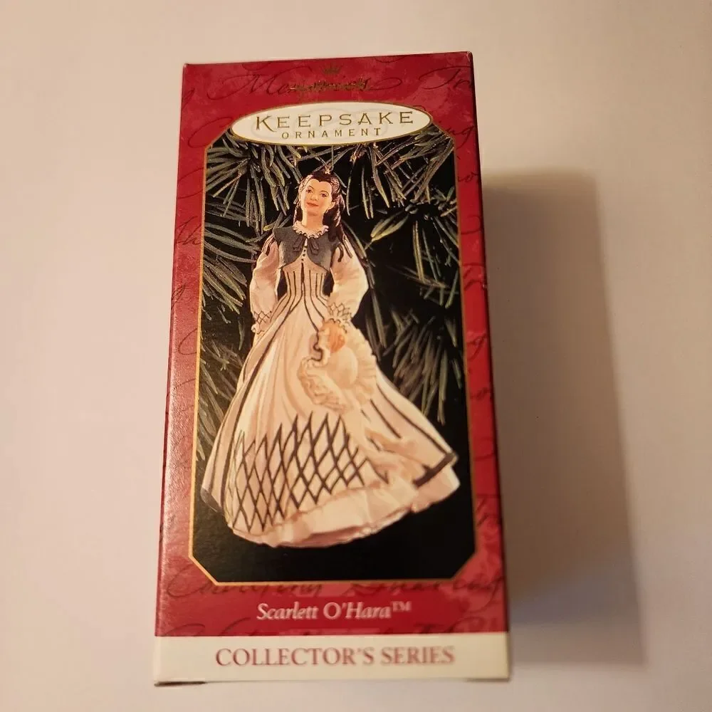 Hallmark Keepsake Ornament Scarlett O'Hara from Gone With The Wind 1999